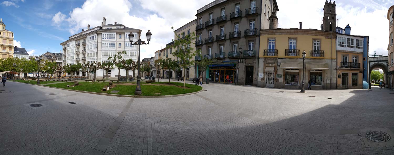 Plaza de Campo Castillo Lugo